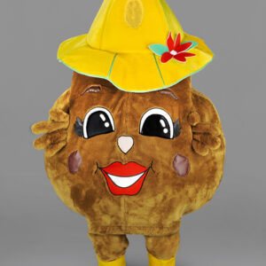 mascota pera marrón.jpg