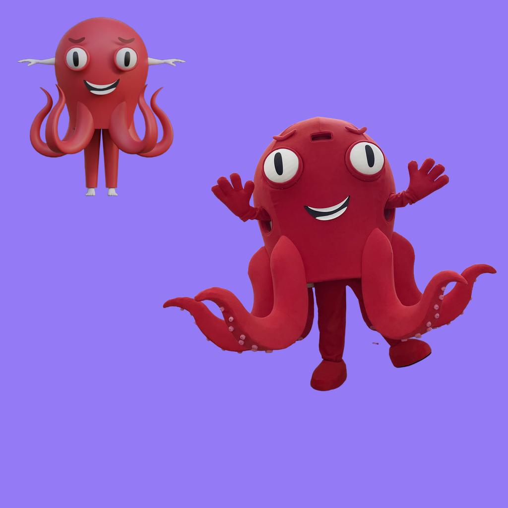 mascota pulpo